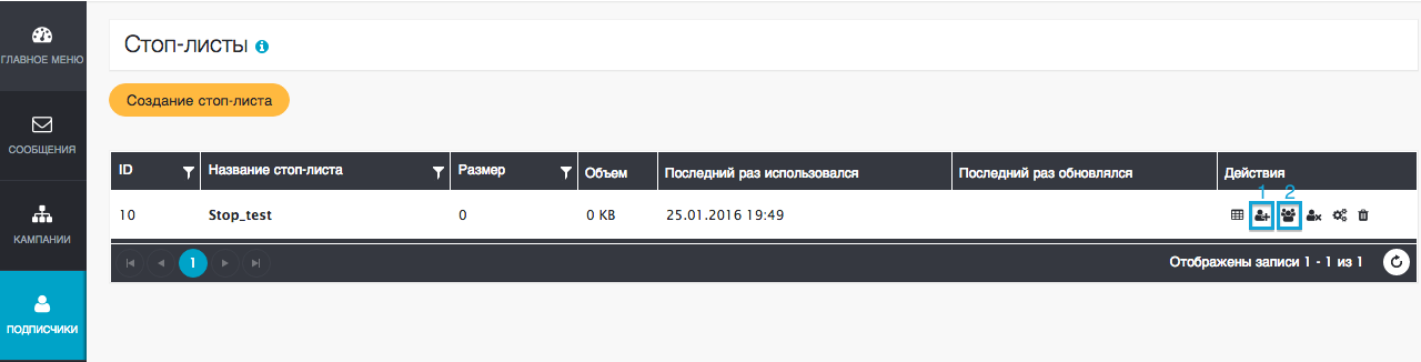 Стоп-лист