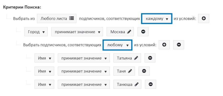 Дополнительное условие Дополнительное условие